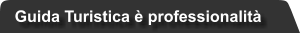 Guida Turistica è professionalità